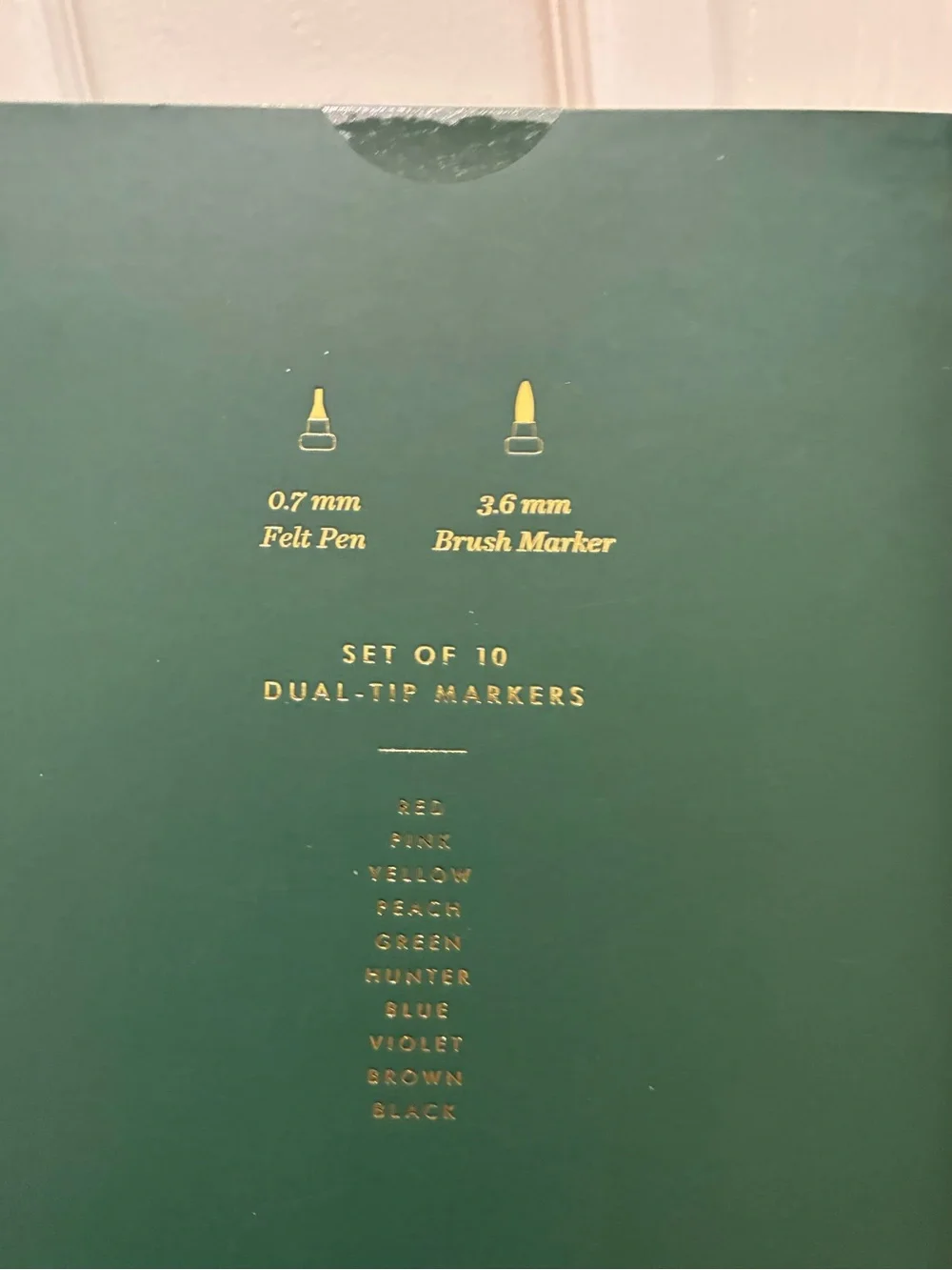Rifle Paper Co. Set of 10 Dual Tipped Markers